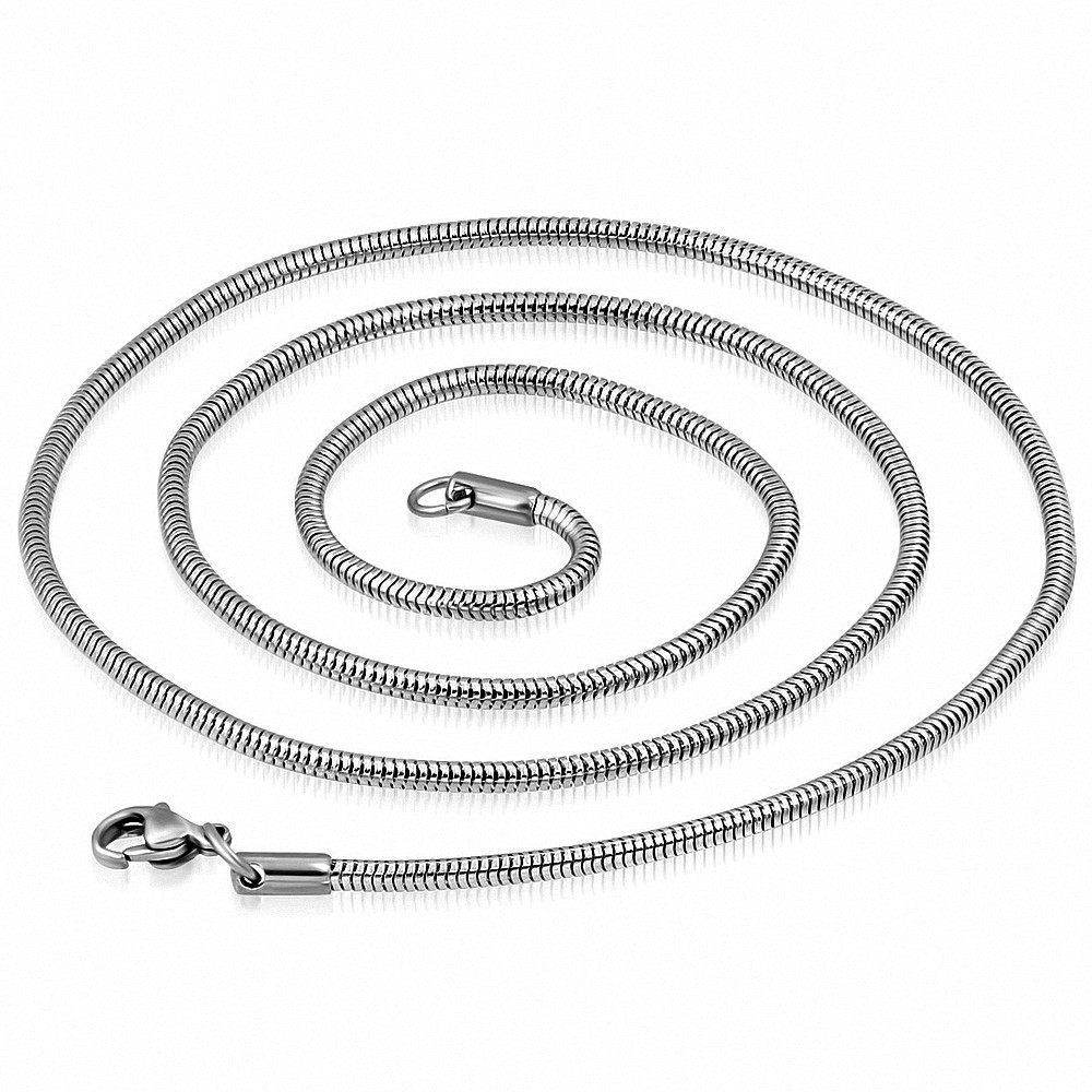 Pendentif Double Griffe de Lion Rubis & Chaîne Grain de Café Acier Argenté