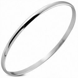 DIA-66mm x 4mm | Bracelet rond gravable en acier inoxydable