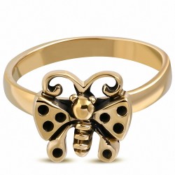 Bague Papillon Fantaisie Bronze