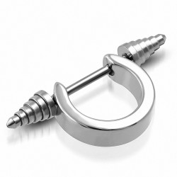 Piercing téton d'étrier en acier inoxydable | Pointes coniques 4 mm | G-1