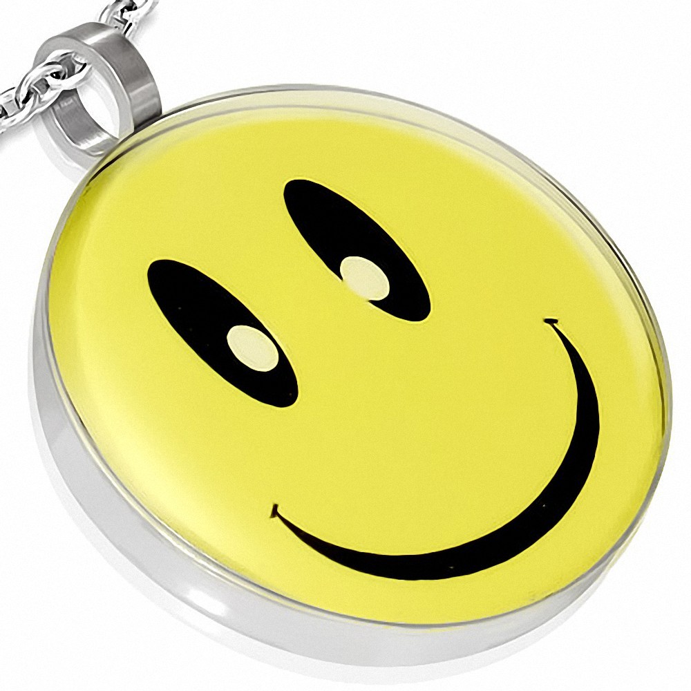 Pendentif homme smiley