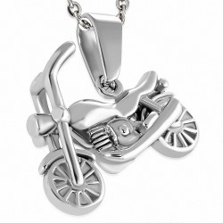 Pendentif homme biker moto