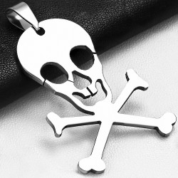 Pendentif homme crâne de pirate