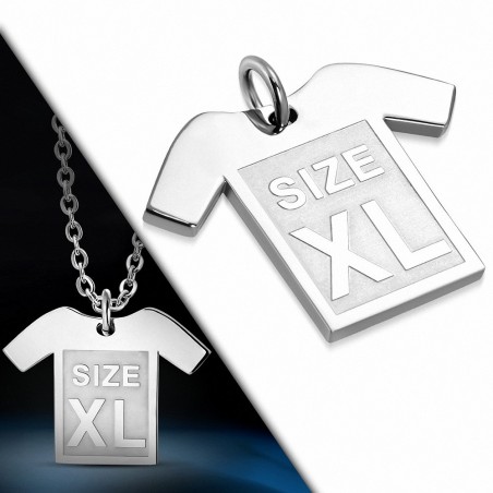 Pendentif homme T-shirt XXL