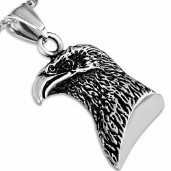 Pendentif homme tête d'aigle