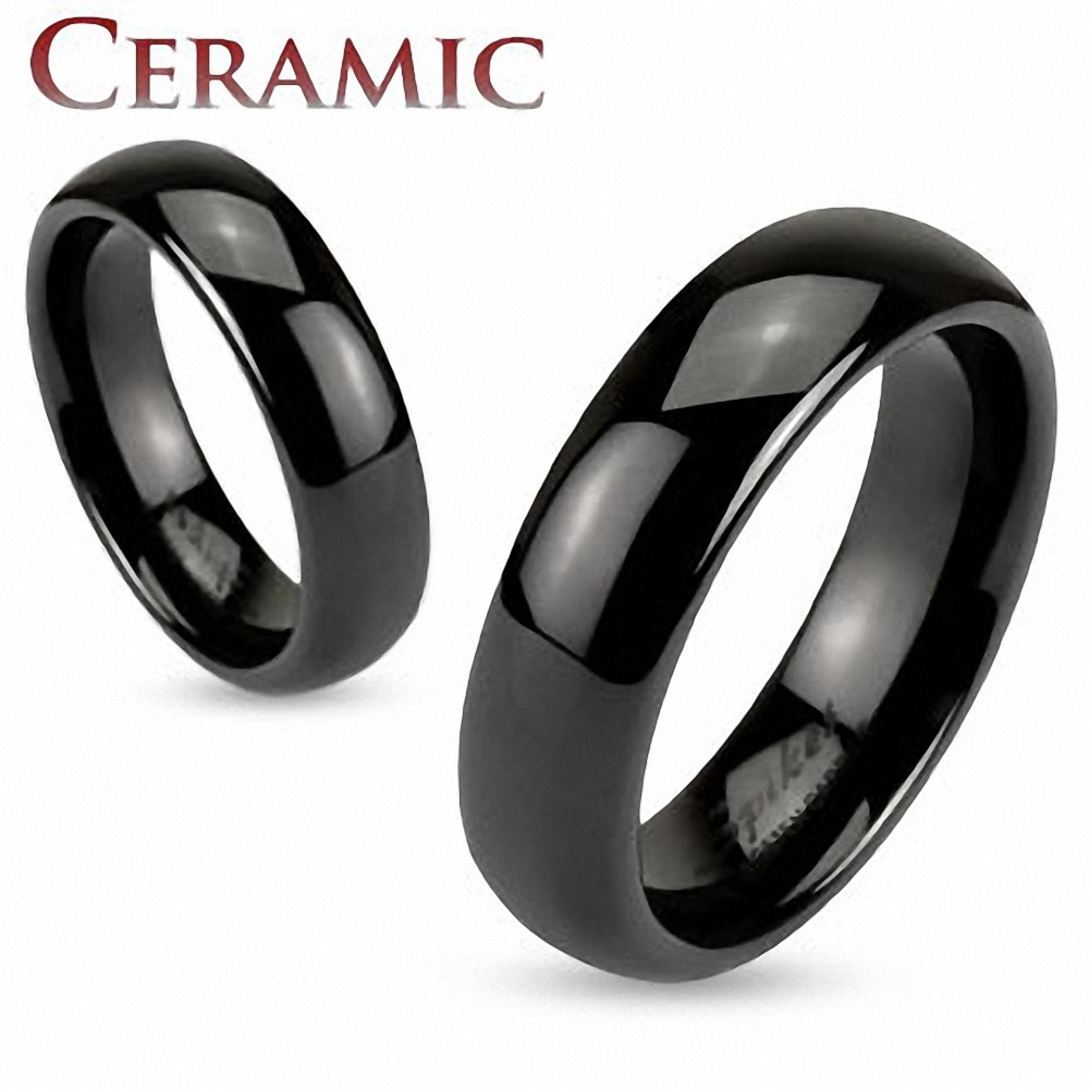 Bague Homme Mariage Ceramique Noire Ebay